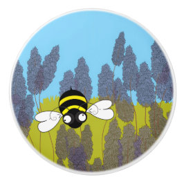 Lavendel-Keramik Keramikknauf