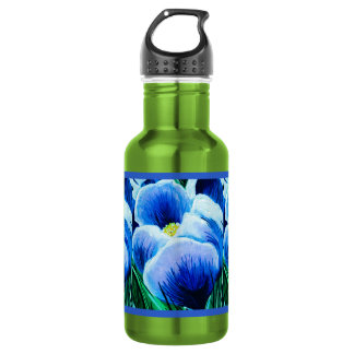 Lavendel-Krokus-Edelstahl-Wasserflasche Edelstahlflasche