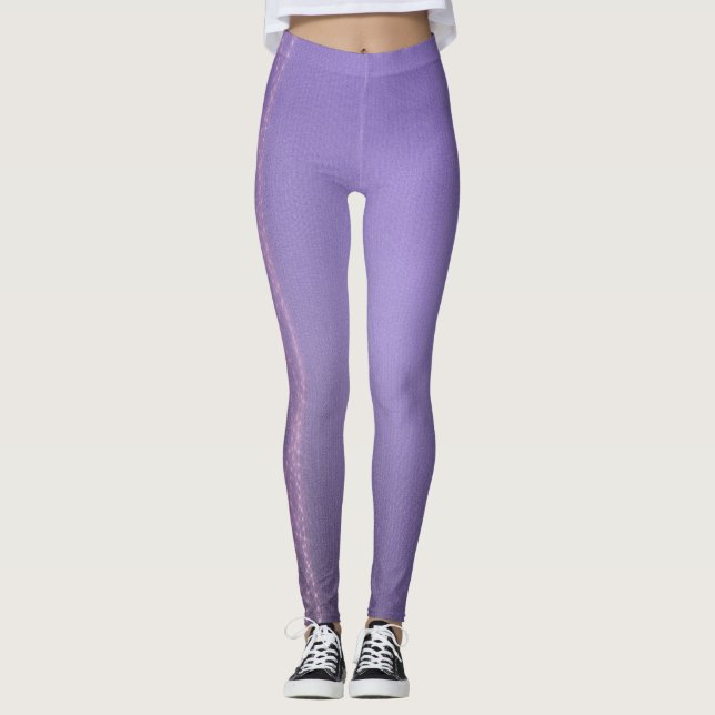Lavendel Leggings (Vorderseite)