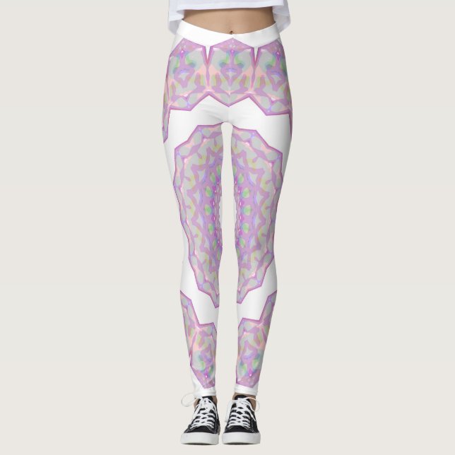 Lavendel Leggings (Vorderseite)