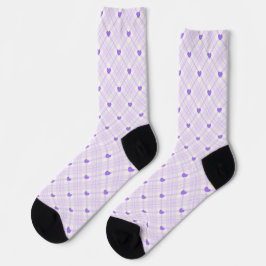 Lavendel-Liebe Socken