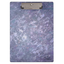 Lavendel Lila Abstrakt | Metallischer Pinselstrich