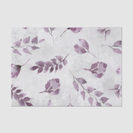 Lavendel Lila einfaches florales Wasserfarbdesign Seidenpapier