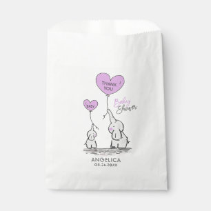 Lavendel-lila Geschenktütchen