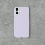 Lavendel Lila Simple Minimalistisch iPhone 16 Plus Hülle<br><div class="desc">Einfach solider Lavendel.</div>