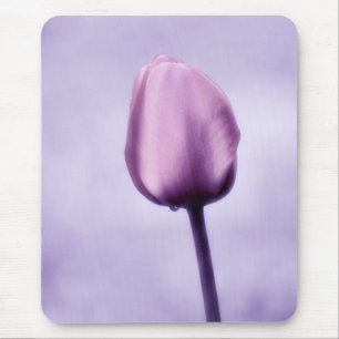 Lavendel-lila Tulpe Romance Mousepad