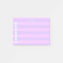 Lavendel Lilac Strichen zu tun Post-it Klebezettel