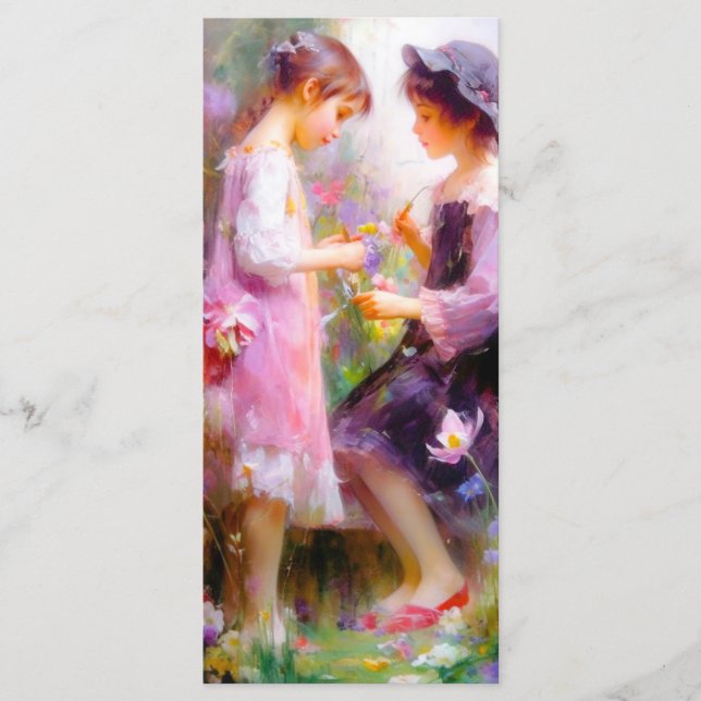 Lavendel Menükarte (Vorderseite)