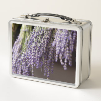 Lavendel Metall Brotdose