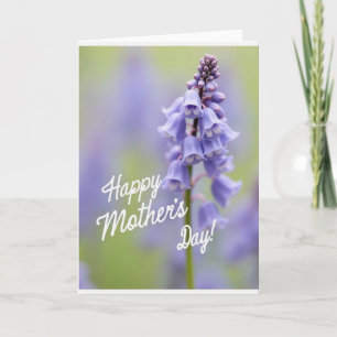 Lavendel-Mutter-Blumenkarte Karte