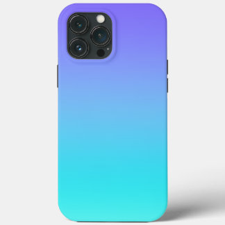 Lavendel nach Aqua Aquamarin Gradient Case-Mate iPhone Hülle