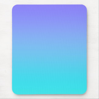 Lavendel nach Aqua Aquamarin Gradient Mousepad