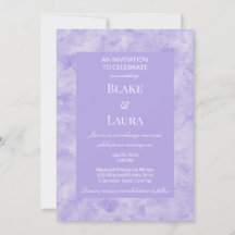 Lavendel-Nebel Einfaches Lila-Aquarell Custom