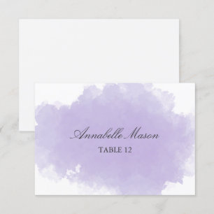 Lavendel-Nebel Platzkarte