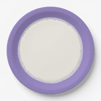 Lavendel Pappteller