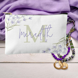 Lavendel personalisiert zubehörtasche