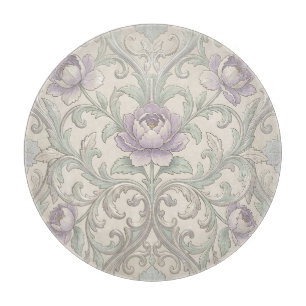 Lavendel-Pfingstrose Silber-Rocken-Ornamentales Bl Schneidebrett