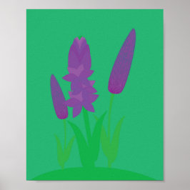 Lavendel-Pflanzen Poster