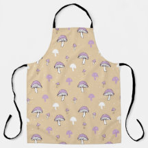 Lavendel-Pilze im Schnee