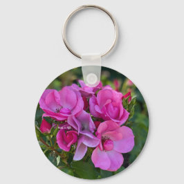 Lavendel Pink Rose Schlüsselanhänger