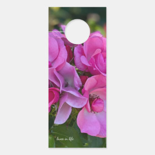 Lavendel Pink Rose Türanhänger