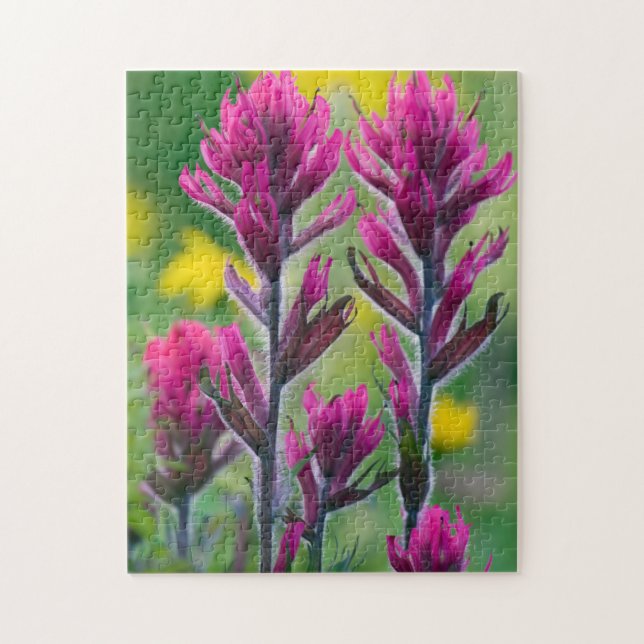 Lavendel-Pinsel Puzzle (Vertikal)