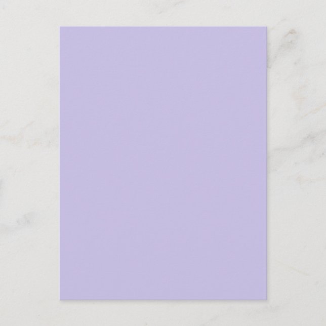 Lavendel Postkarte (Vorderseite)