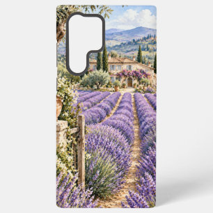 Lavendel-Provenz-Landschaft-Handyhülle Samsung Galaxy Hülle