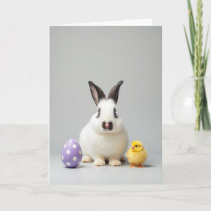Lavendel-Punkte Frühlingsszene Karte