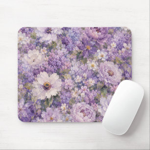 Lavendel Romantische Blütenpracht florale Heimdeko Mousepad