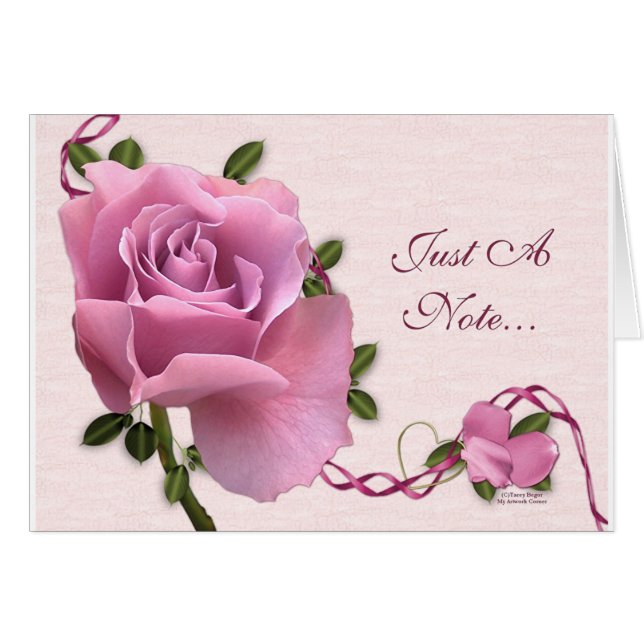 Lavendel-Rose (Vorderseite (Horizontal))