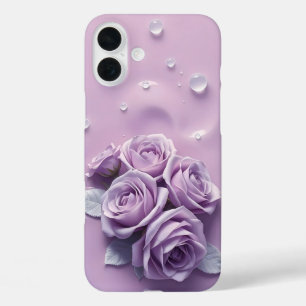 Lavendel-Rose auf Lilac Mist iPhone Case