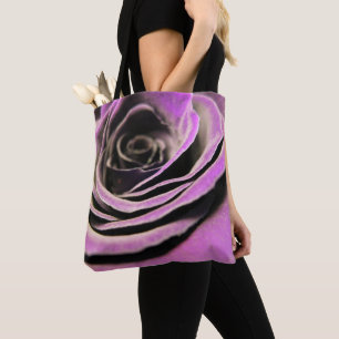 Lavendel-Rose - Maßgeschneiderte Mehrdruck-Tasche