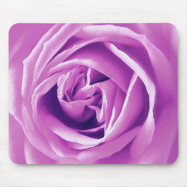 Lavendel-Rose Mousepad (Vorne)