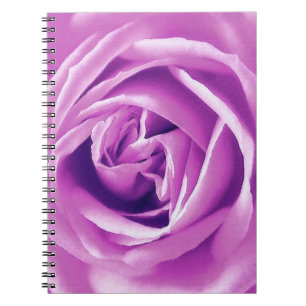 Lavendel-Rose Notizblock