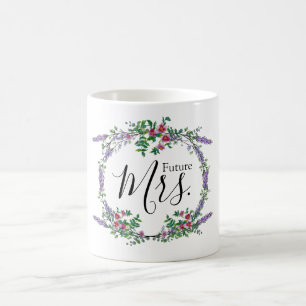 Lavendel Rose und Eukalyptus Future Mrs. Kaffeetasse