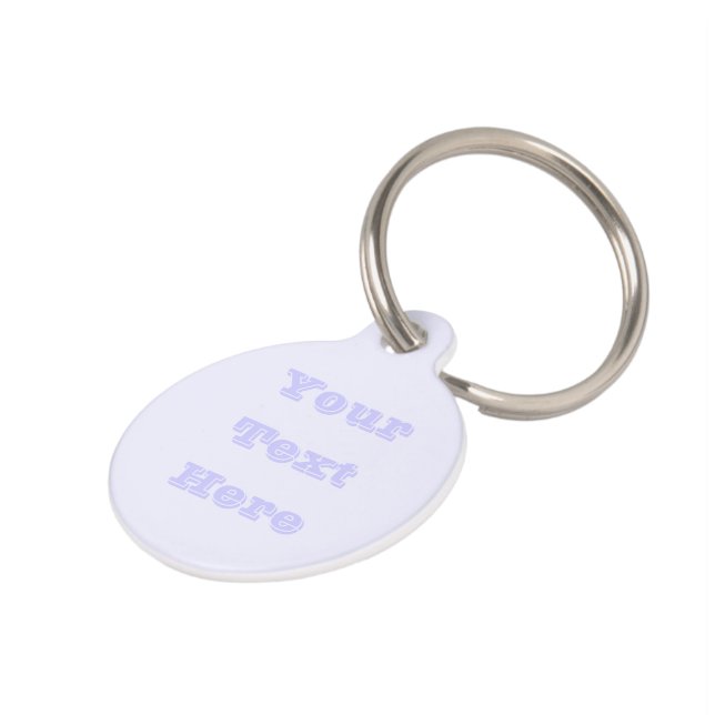 Lavendel Rose Weich weißer Pastellfarben Haustiermarke (Seite)