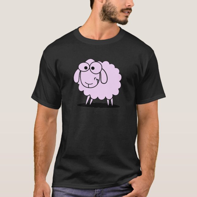 Lavendel Schafe für Kinder Lamm für Kinder Tiere f T-Shirt (Vorderseite)