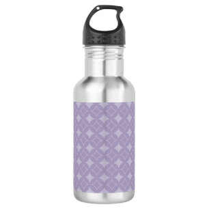 Lavendel-Schippo-Muster Edelstahlflasche