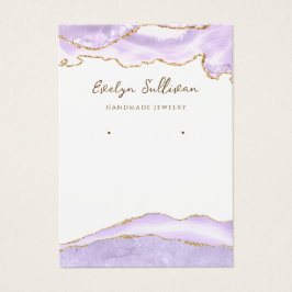 Lavendel-Schmuckkarte