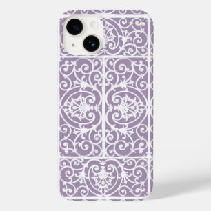Lavendel-Scrollwork-Muster Case-Mate iPhone 14 Hülle