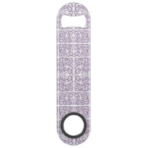 Lavendel-Scrollwork-Muster