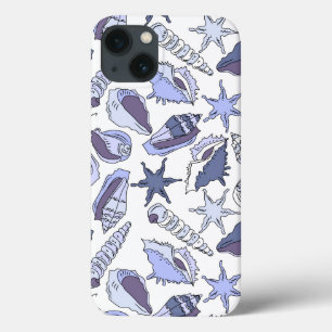 Lavendel Seashells Case-Mate iPhone Hülle