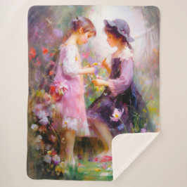 Lavendel Sherpadecke