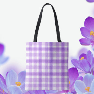 Lavendel Spring Kariert