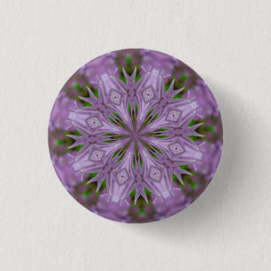 Lavendel-Spritzen-Knopf Button