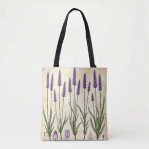 Lavendel-Studie – Vintage-Botanik AOP