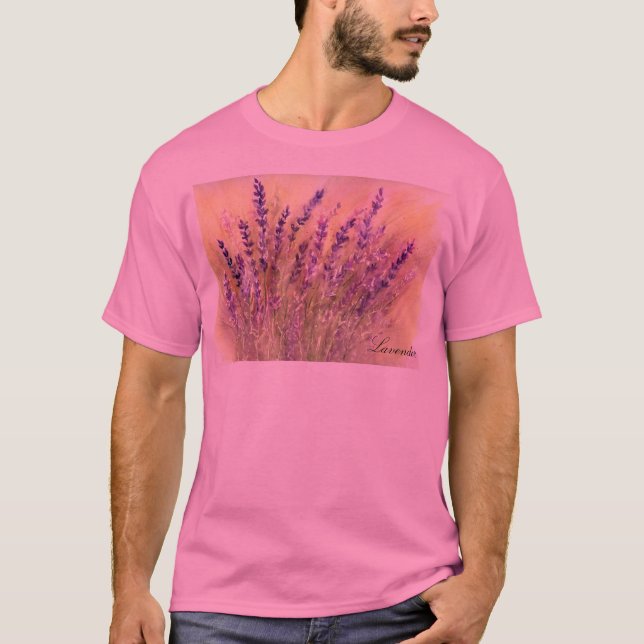 Lavendel T-Shirt (Vorderseite)
