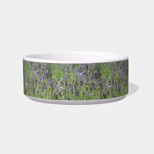 Lavendel-Tiernahrungsschüssel Napf (Vorderseite)