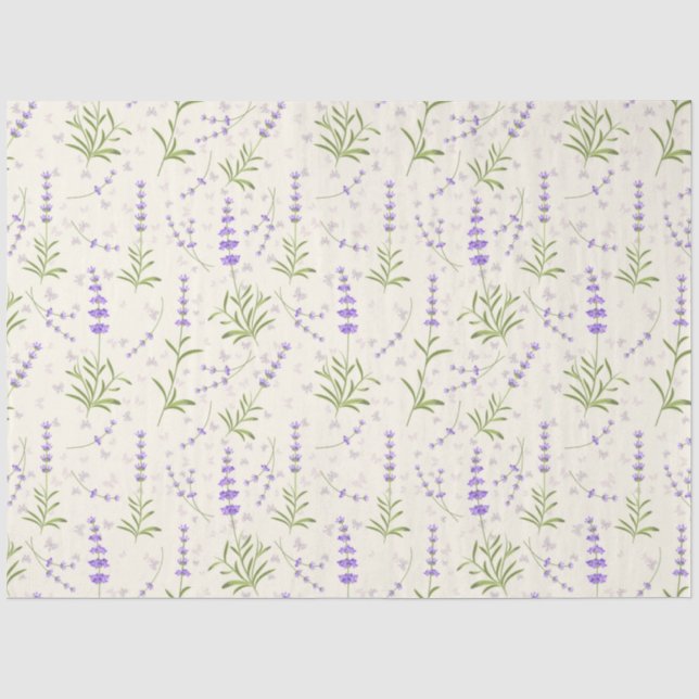 Lavendel-Tissue-Papier Seidenpapier (Vorderseite)